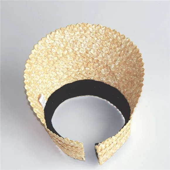 💥BEST SELLER ▪️Visor Hat Straw Sun Hat - Picture 7 of 10